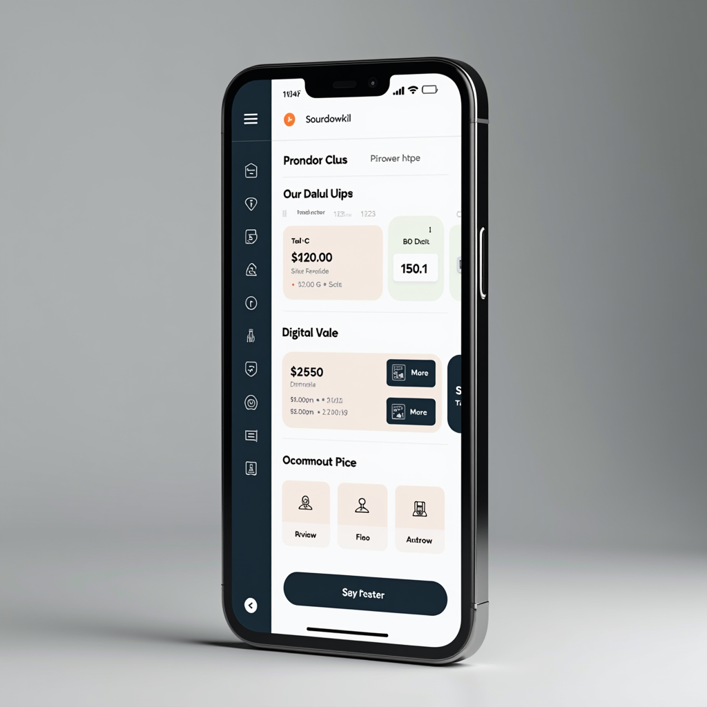 Screenshot of the redesigned Ticket Sell mobile app showing the new streamlined user interface with optimized checkout process and digital wallet integration on a smartphone screen